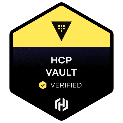 HCP Vault Dedicated verified badge